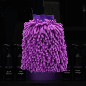 Microfiber Wash Mitt paars/grijs