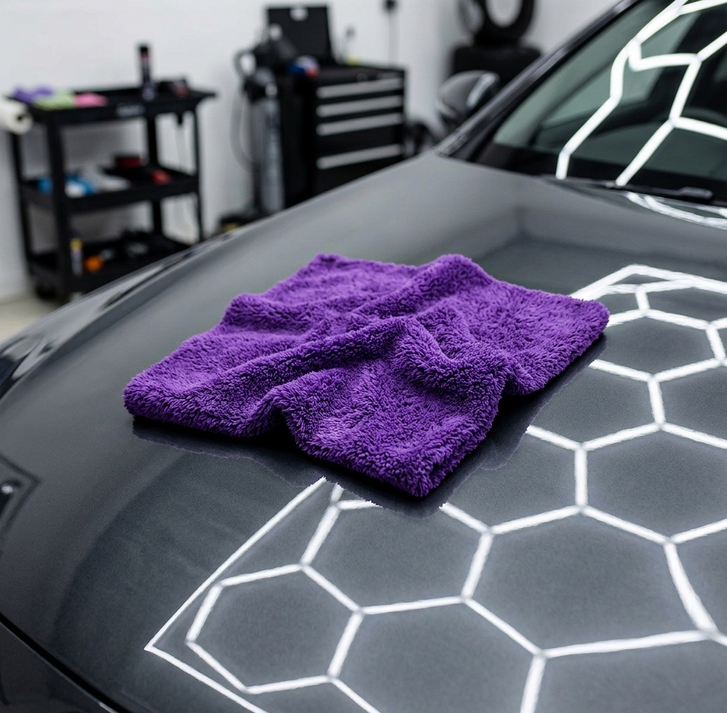 Naadloze luxe poetsdoek (dik)