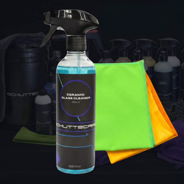 Ceramic Glass Cleaner + Glasdoeken Pro