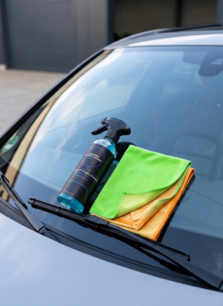 Ceramic Glass Cleaner + Glasdoeken Pro