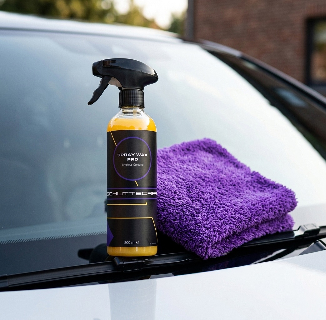 Spray Wax Pro + Naadloze Poetsdoek