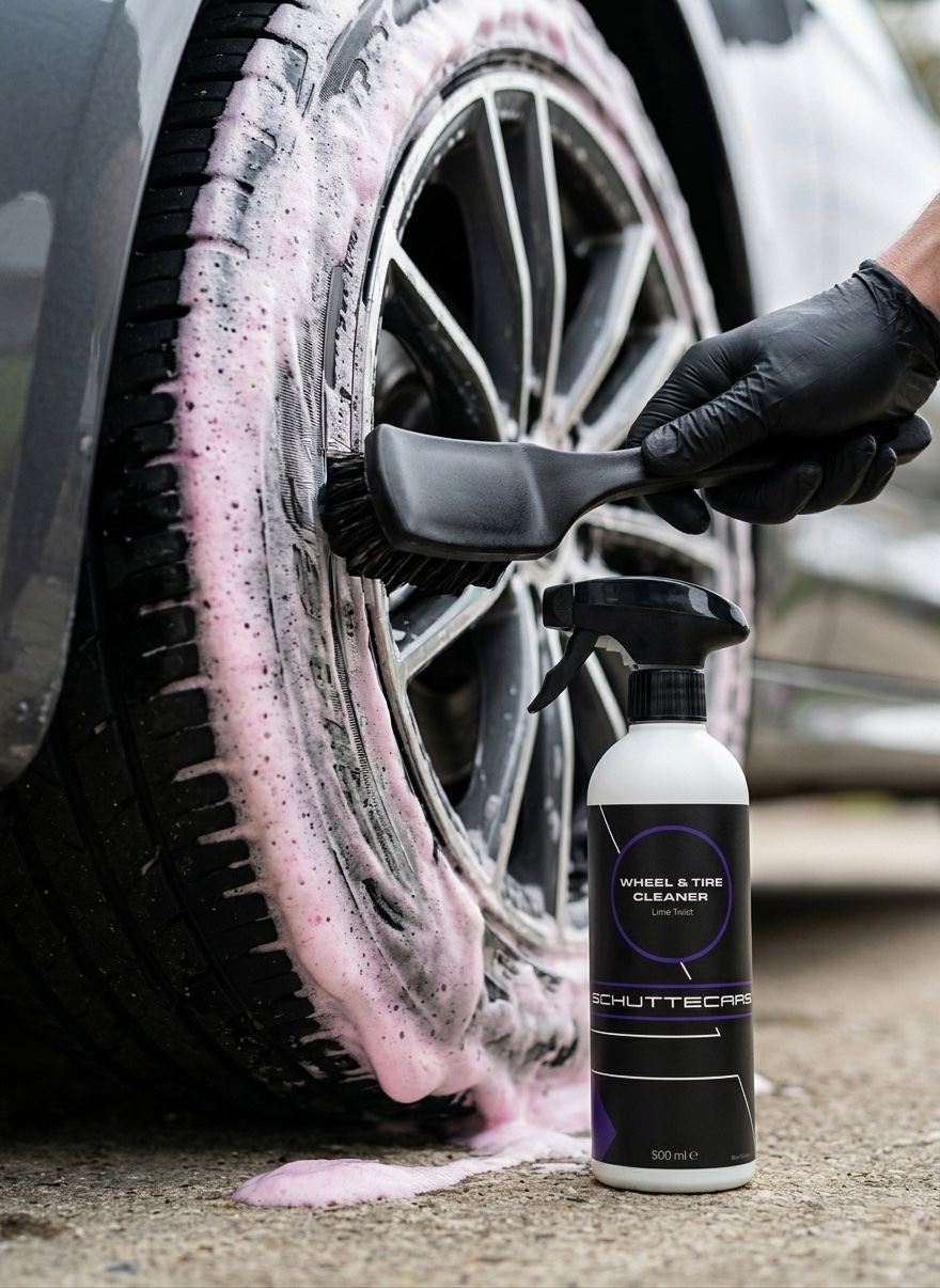 Wheel & Tire Cleaner + Velgen & Banden Reinigingsborstel 2
